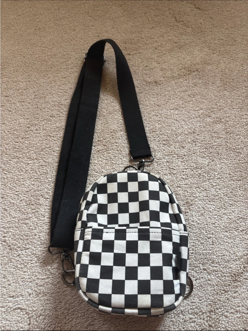Girrlscout Mini Checkered Bag